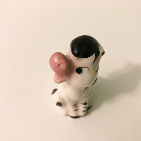 Vintage Tiny Zebra Ceramic Figurine Japan 2.25 Inch Tall  Collectible Figure - Picture 8 of 11